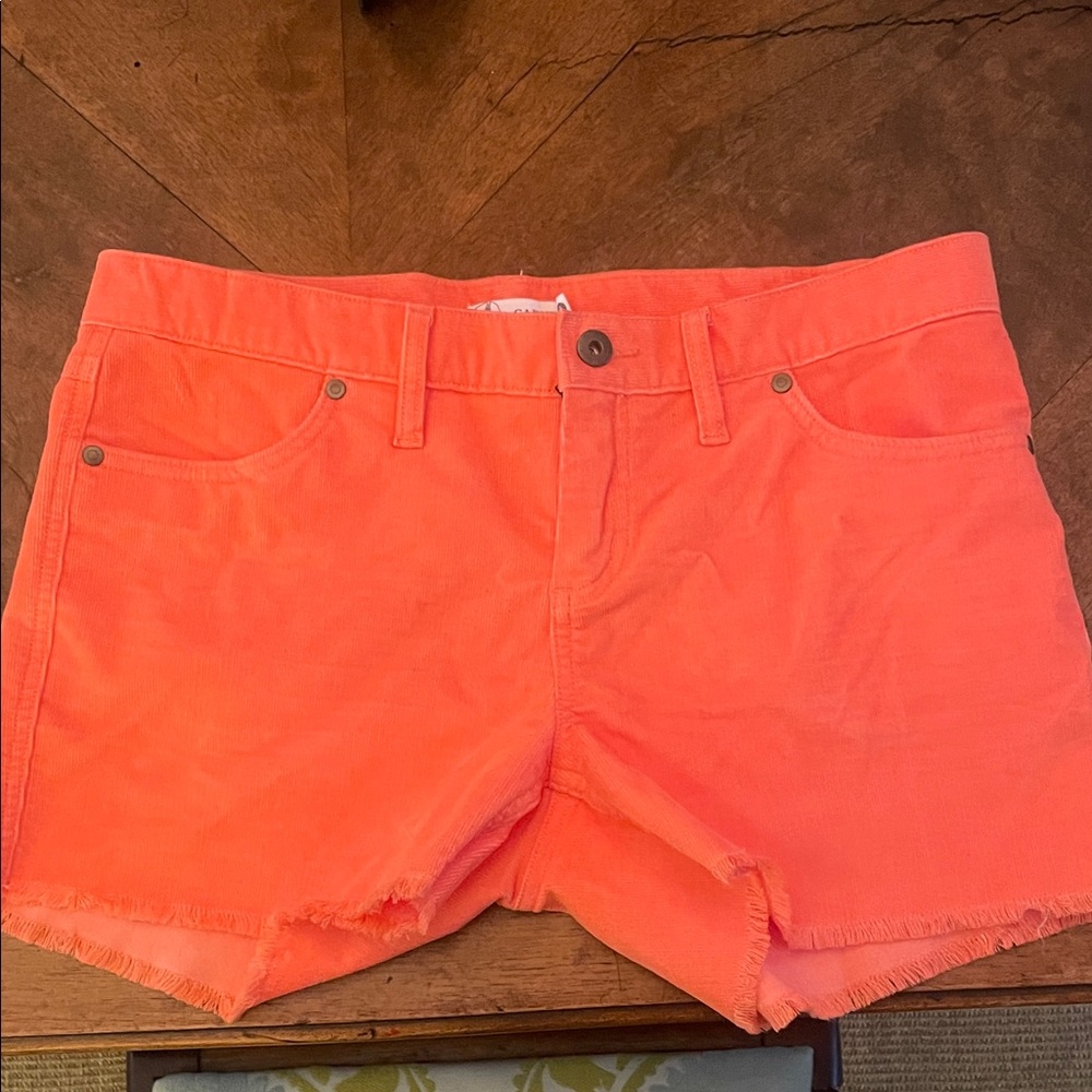 Carve Designs Bright Coral Jean Shorts